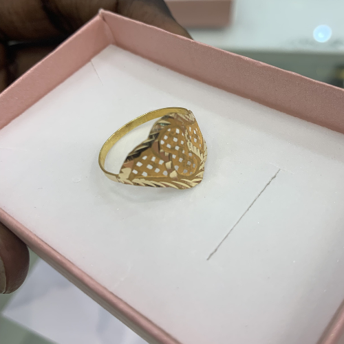 bague à doigt en Or 18 carrats