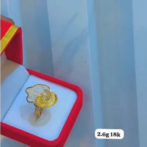 bague en Or 18 carrats