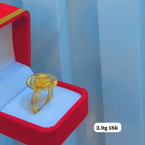 bague en Or 18 carrats